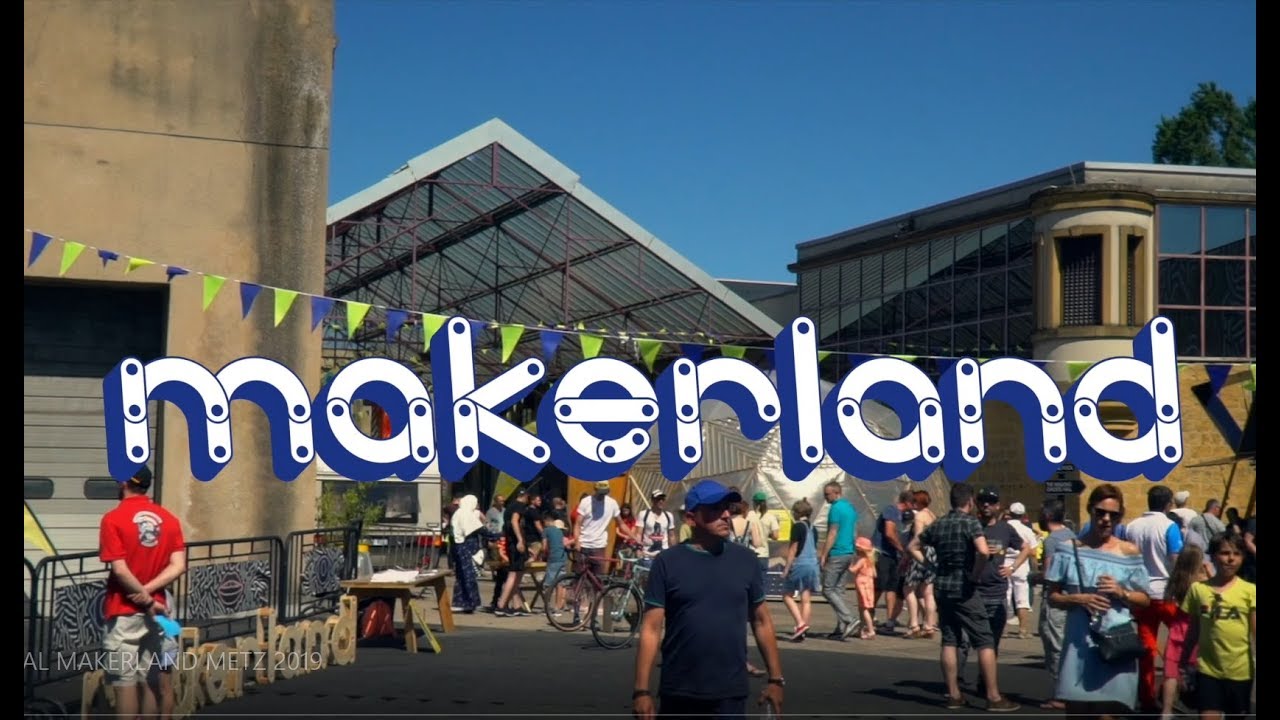 Monolithe à Makerland Metz